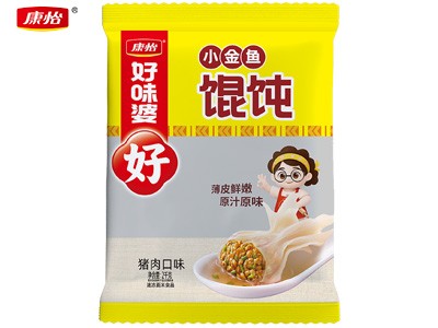 小(xiǎo)金魚馄饨豬肉